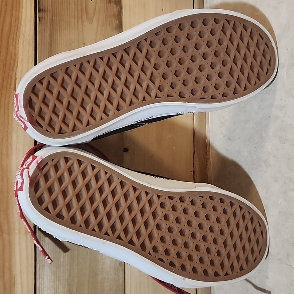 Vans Off The Wall Shoes Size 3.0 Kids - Picture 6 of 8